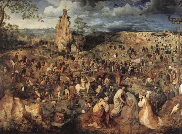 Pieter Bruegel Christ Carring the Cross Germany oil painting art